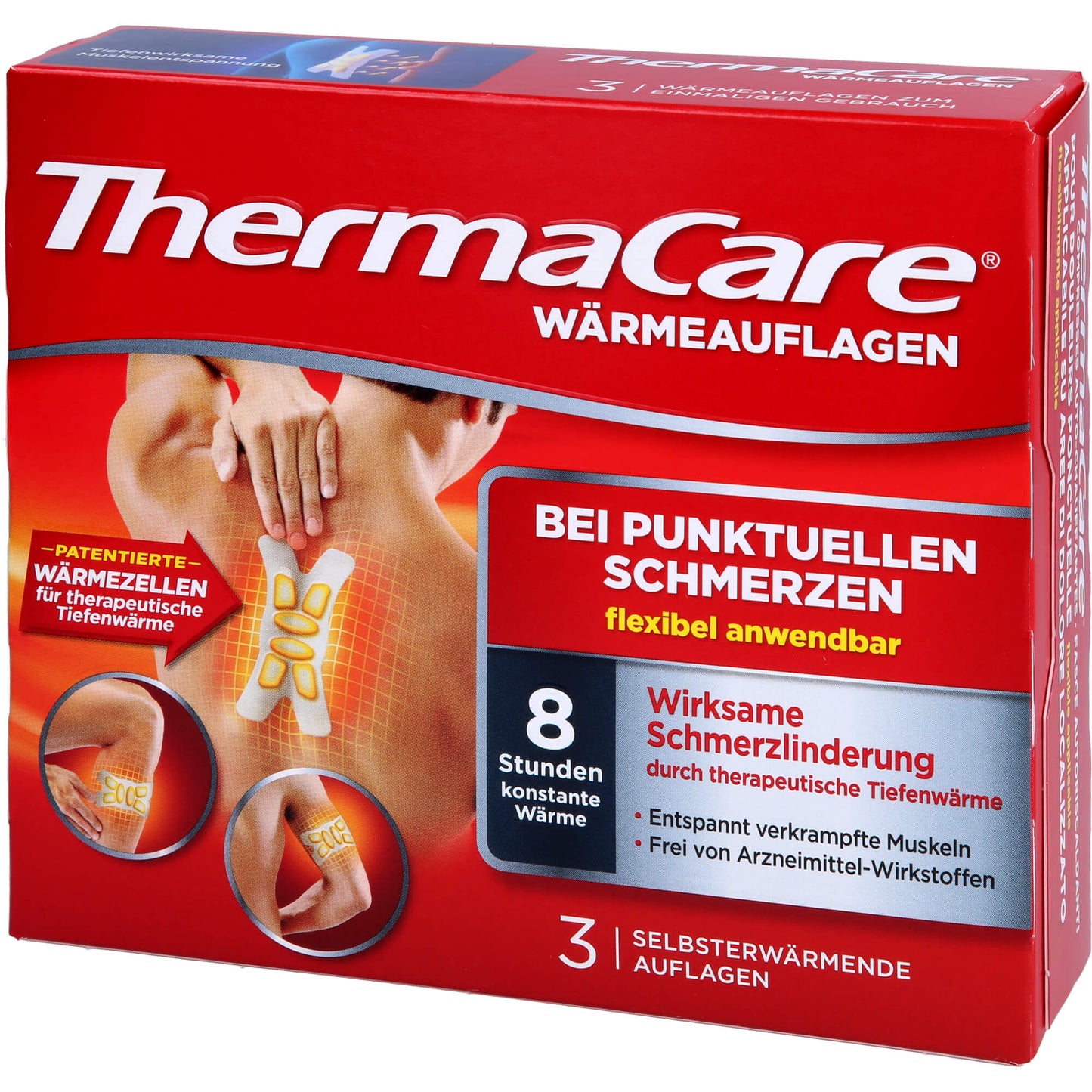 THERMACARE bei punktuellen Schmerzen 3 St