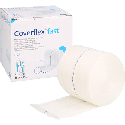 COVERFLEX fast Schlauchverb.Gr.3 7,5 cmx10 m weiß 1 St