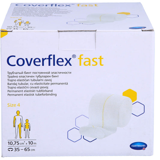 COVERFLEX fast Schlauchverb.Gr.4 10,75cmx10 m weiß 1 St