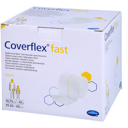 COVERFLEX fast Schlauchverb.Gr.4 10,75cmx10 m weiß 1 St