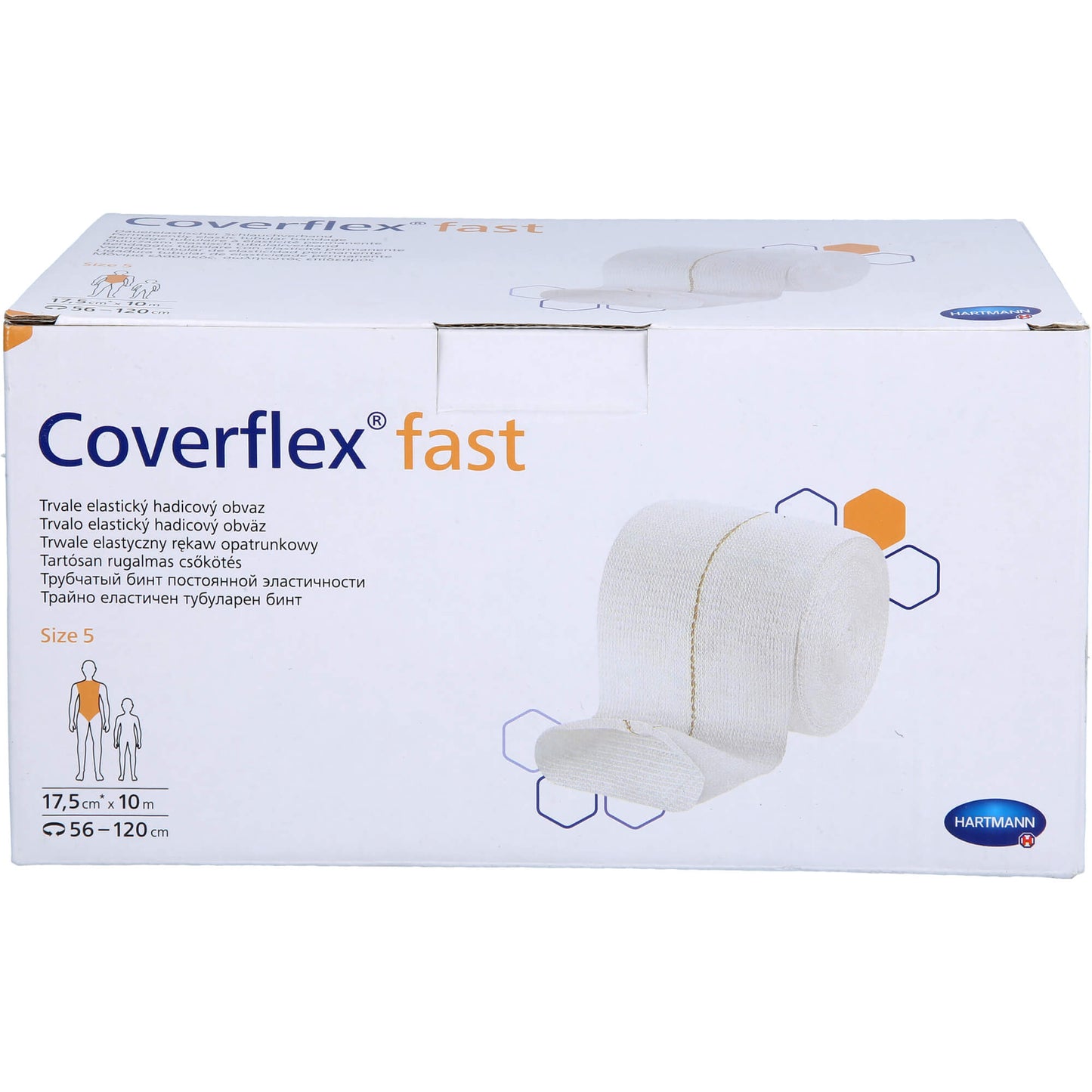 COVERFLEX fast Schlauchverb.Gr.5 17,5 cmx10 m weiß 1 St