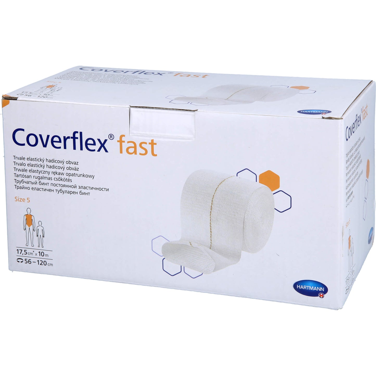 COVERFLEX fast Schlauchverb.Gr.5 17,5 cmx10 m weiß 1 St