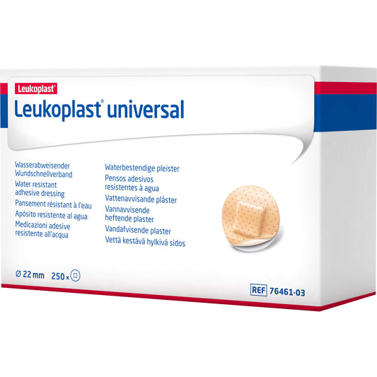 LEUKOPLAST Universal Strips wasserabw.rund 22 mm 250 St