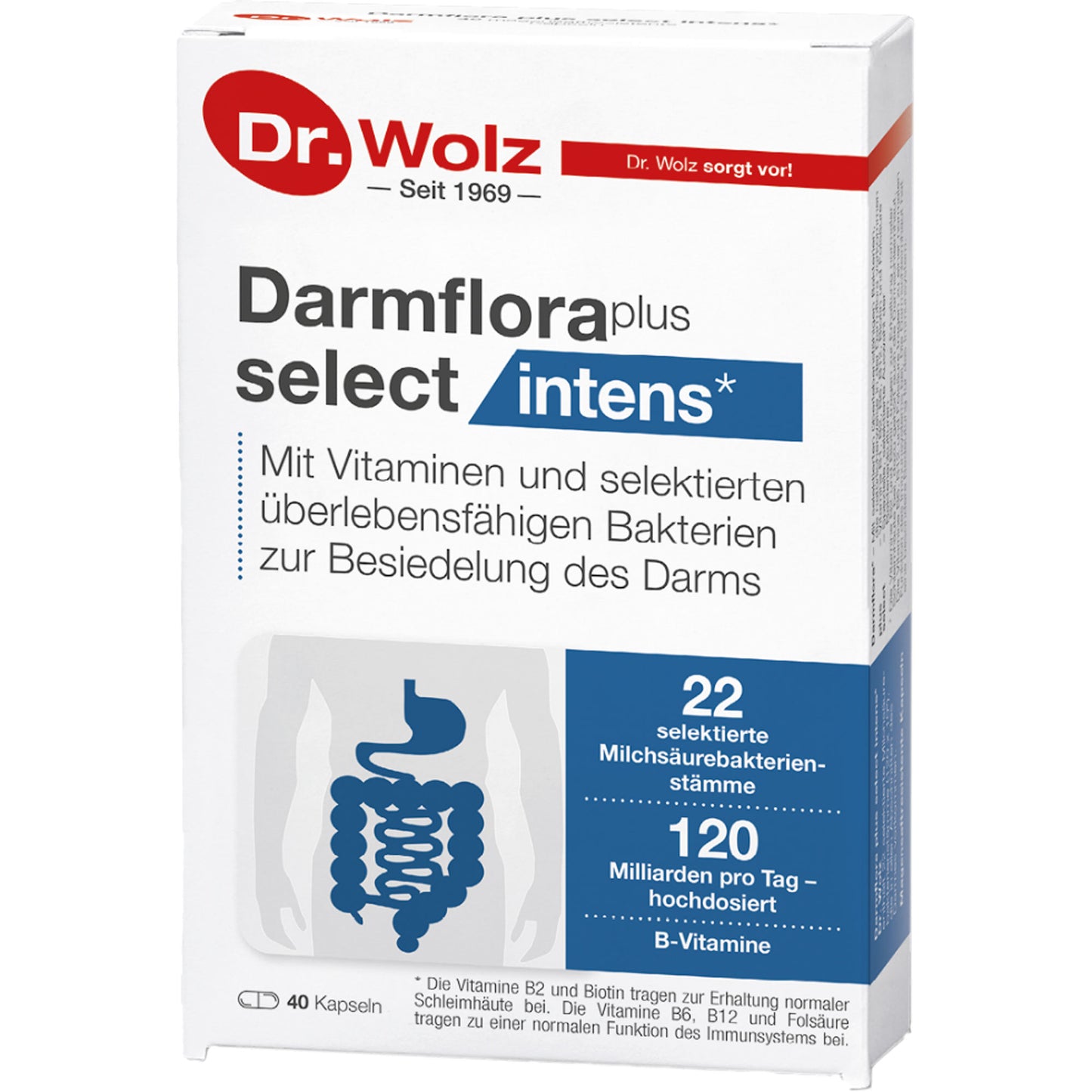 DARMFLORA plus select intens Kapseln 40 St