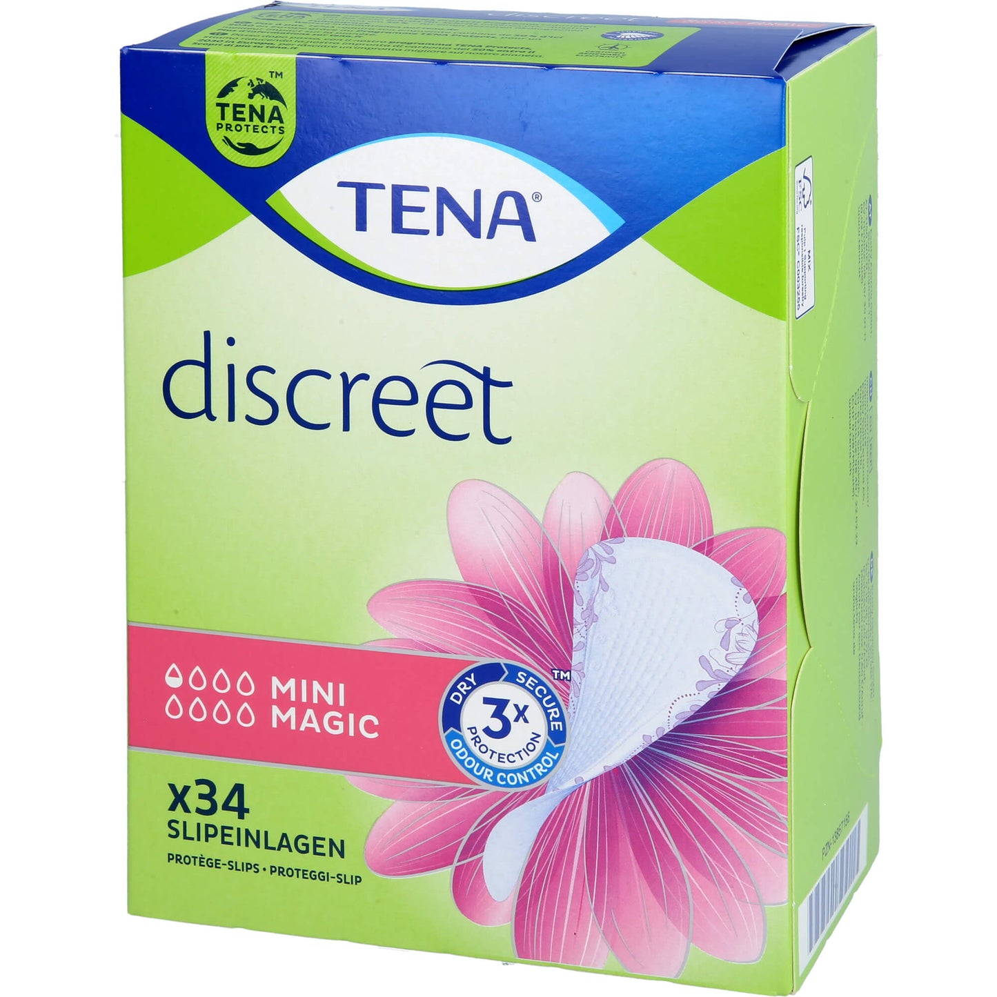 TENA DISCREET Inkontinenz Slipeinl.mini magic 34 St