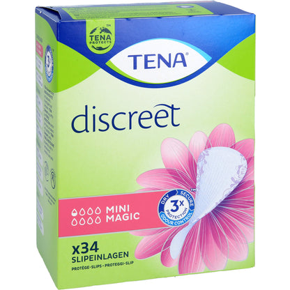TENA DISCREET Inkontinenz Slipeinl.mini magic 34 St