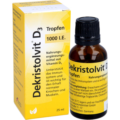 DEKRISTOLVIT D3 1000 I.E. Tropfen 25 ml