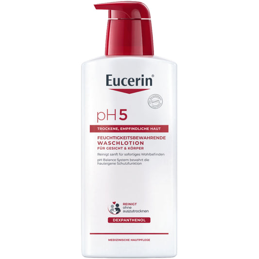 EUCERIN pH5 Waschlotion empfindliche Haut m.Pumpe 400 ml