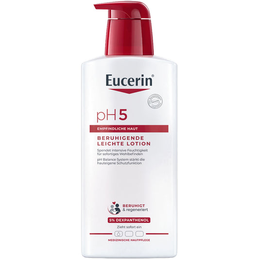 EUCERIN pH5 leichte Lotion empfindliche Haut 400 ml