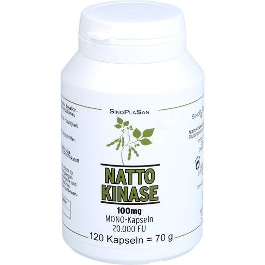 NATTOKINASE 100 mg Mono 20.000 FU Kapseln 120 St