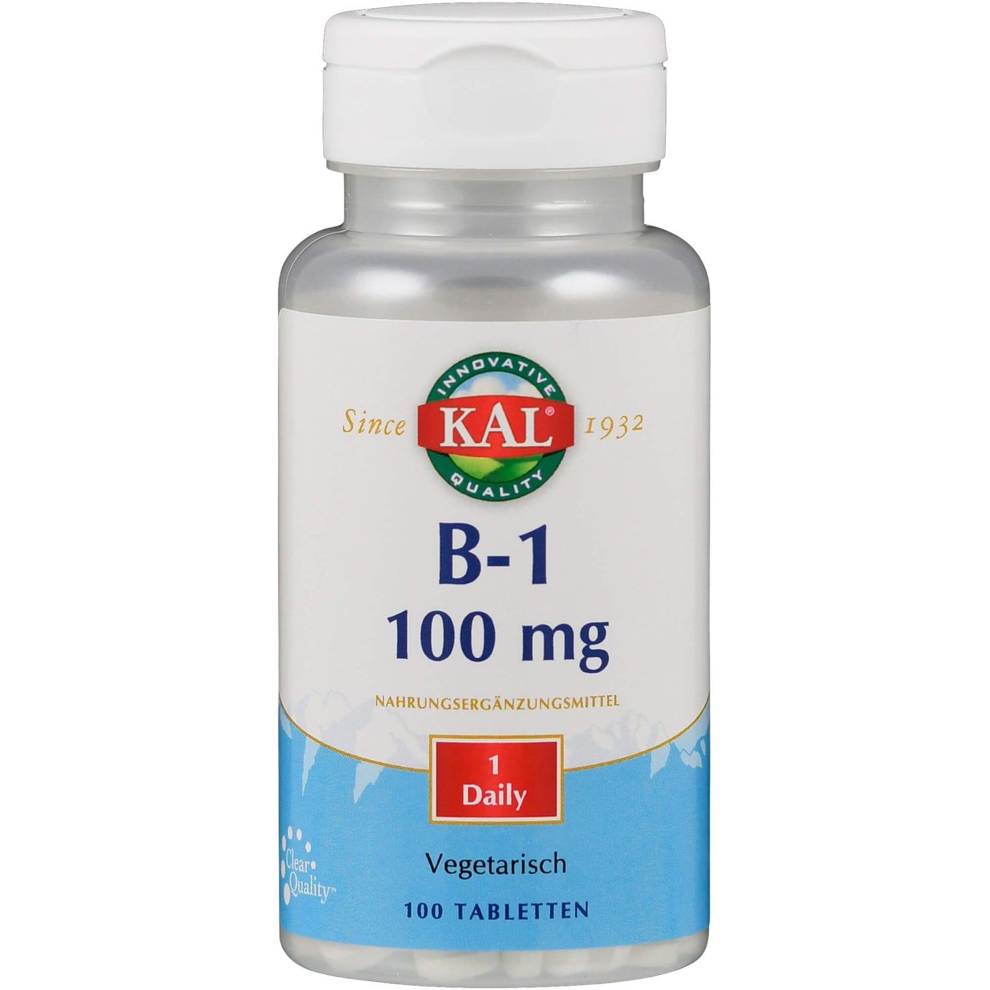 VITAMIN B1 THIAMIN 100 mg KAL Tabletten 100 St