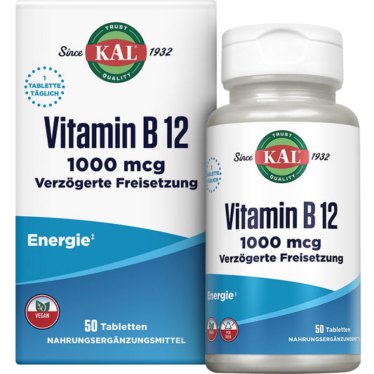 VITAMIN B12 1000 µg KAL Tabletten 50 St