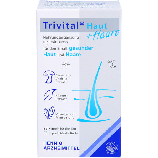 TRIVITAL Haut+Haare Kapseln 56 St