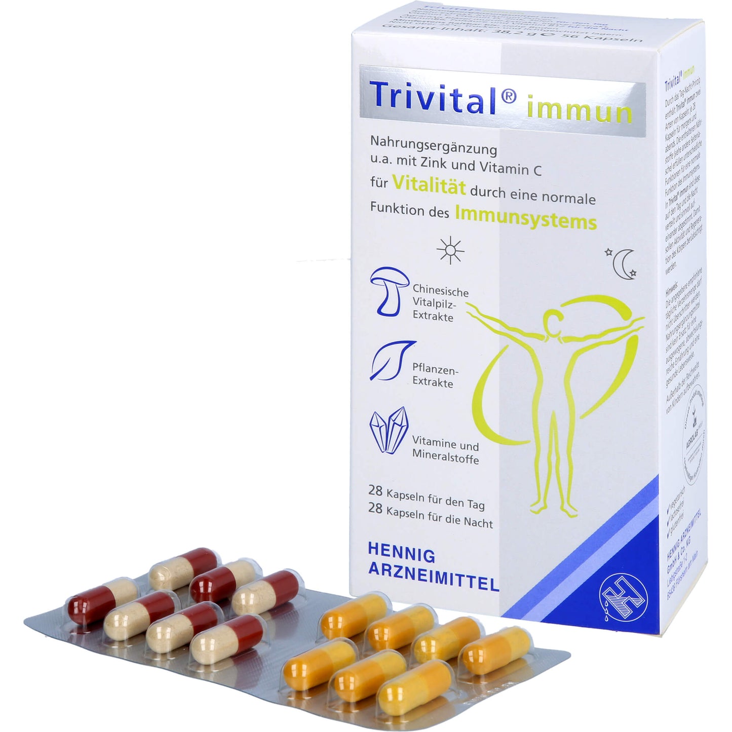 TRIVITAL immun Kapseln 56 St