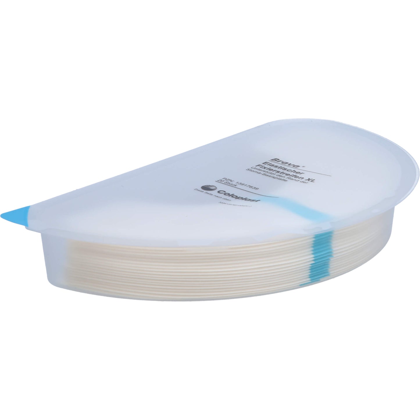 BRAVA elastischer Fixierstreifen gebogen XL 20 St