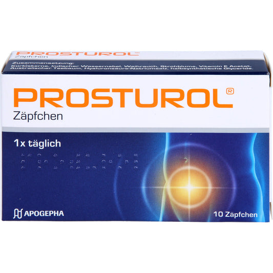 PROSTUROL Zäpfchen 10 St