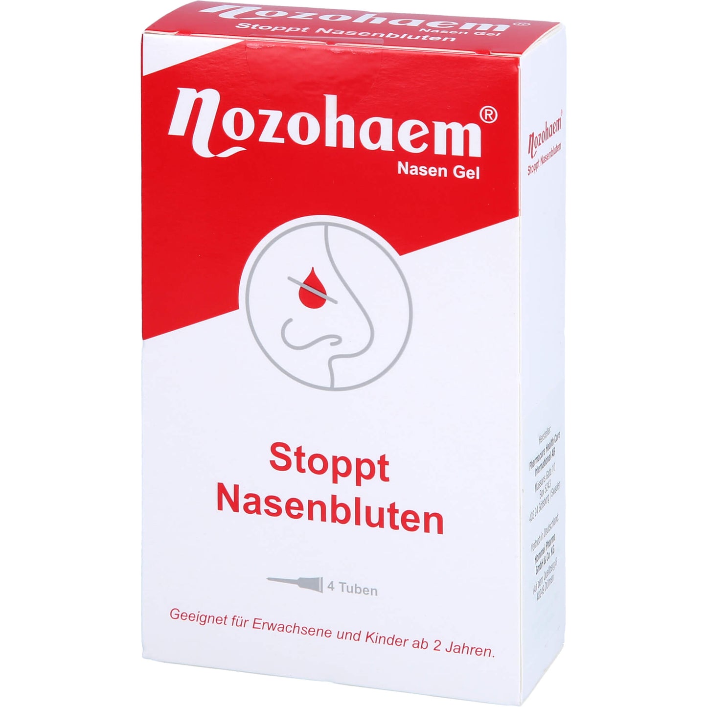 NOZOHAEM Nasen Gel Tube 4X5 ml