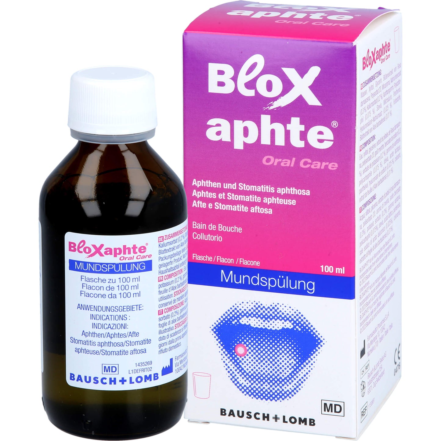 BLOXAPHTE Oral Care Mundspülung 100 ml