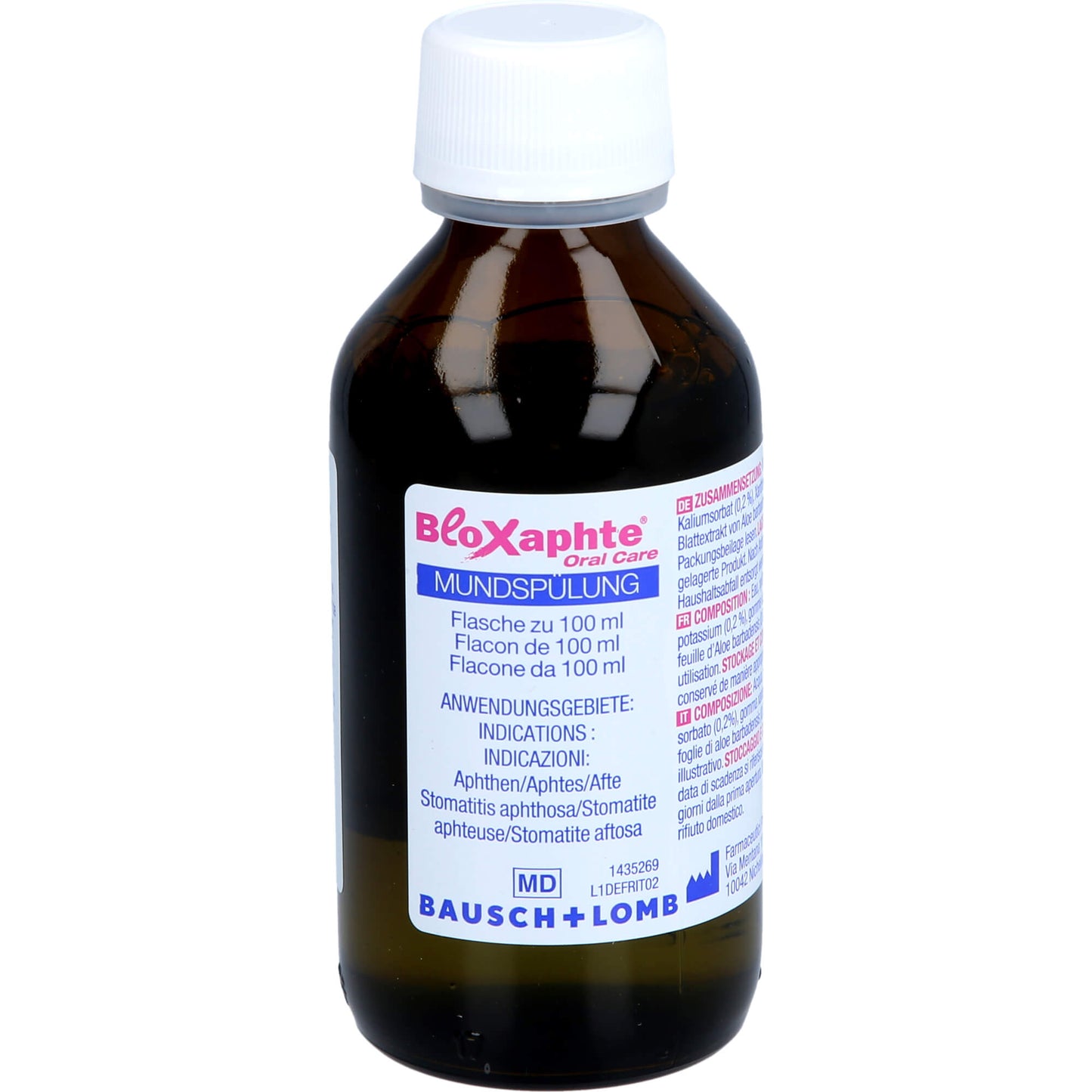 BLOXAPHTE Oral Care Mundspülung 100 ml