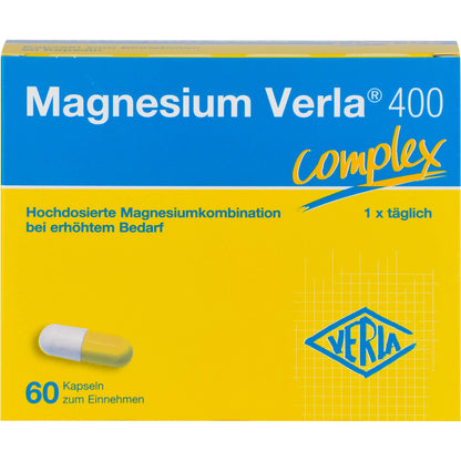 MAGNESIUM VERLA 400 Kapseln 60 St