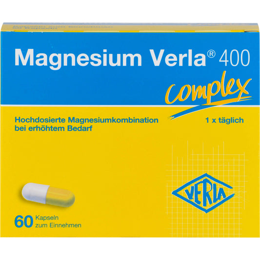 MAGNESIUM VERLA 400 Kapseln 60 St