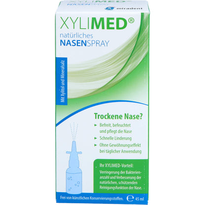 MIRADENT Xylimed natürliches Nasenspray 45 ml