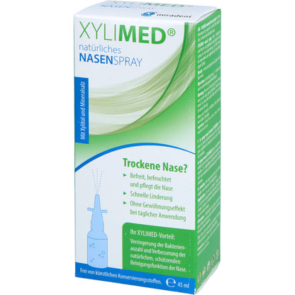 MIRADENT Xylimed natürliches Nasenspray 45 ml