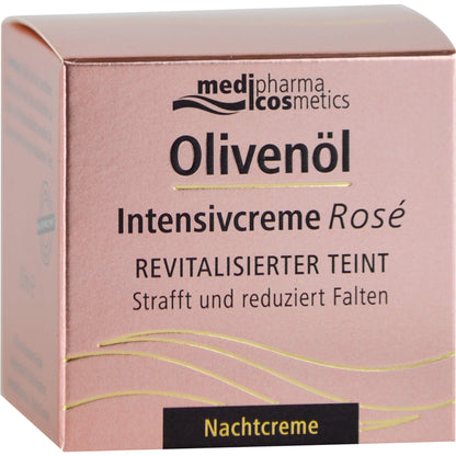 OLIVENÖL INTENSIVCREME Rose Nachtcreme 50 ml