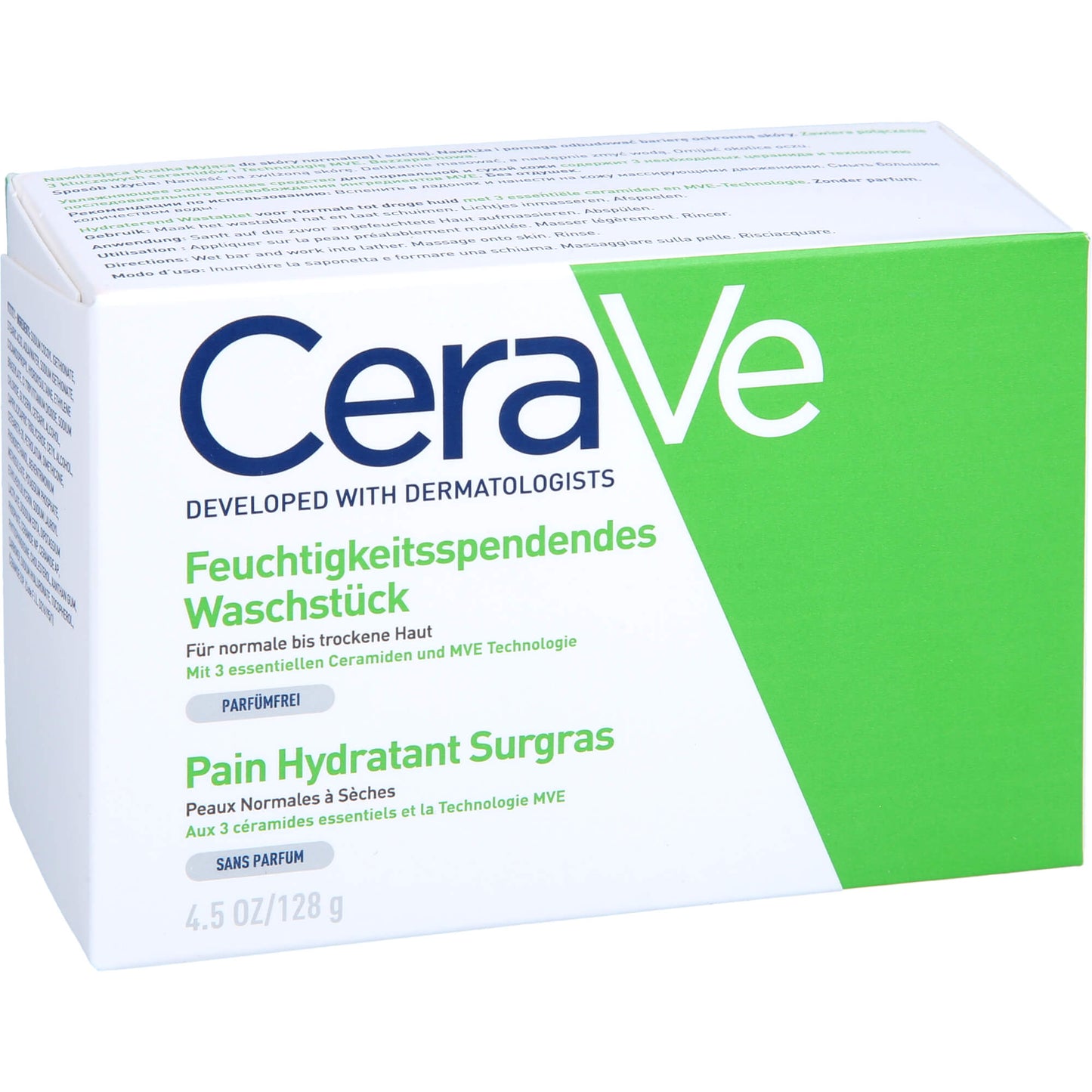 CERAVE feuchtigkeitsspendendes Waschstück 128 g
