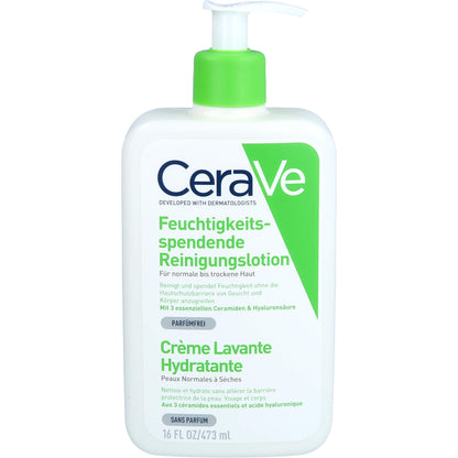 CERAVE feuchtigkeitsspendende Reinigungslotion 473 ml