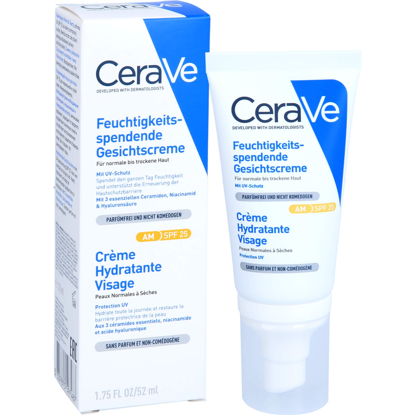 CERAVE feuchtigkeitsspendende Tagescreme 52 ml