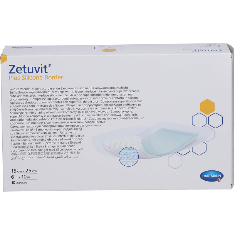 ZETUVIT PL SIL BO 15X25CM 10 St