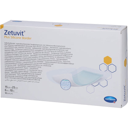 ZETUVIT PL SIL BO 15X25CM 10 St