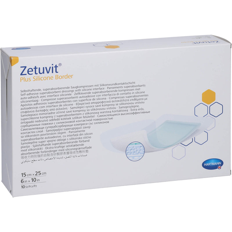 ZETUVIT PL SIL BO 15X25CM 10 St