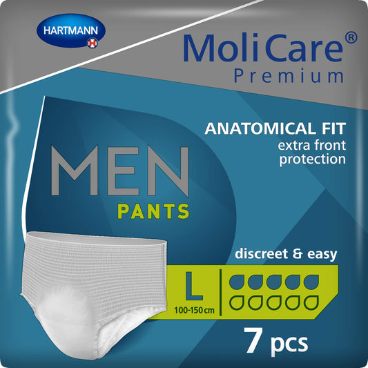 MOLICARE Premium MEN Pants 5 Tropfen L 7 St