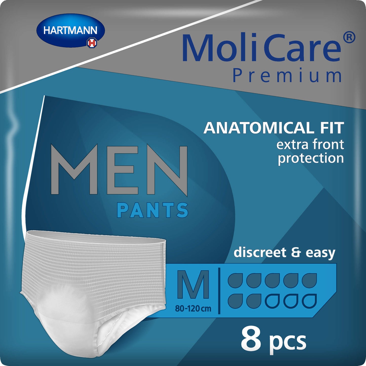 MOLICARE Premium MEN Pants 7 Tropfen M 8 St