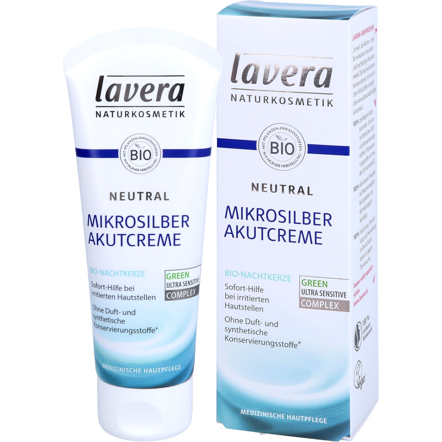 LAVERA Neutral Akutcreme mit Mikrosilber 75 ml