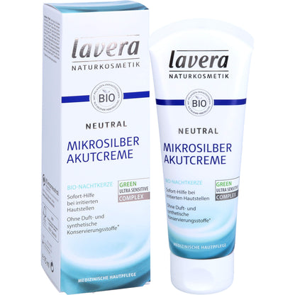 LAVERA Neutral Akutcreme mit Mikrosilber 75 ml