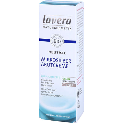 LAVERA Neutral Akutcreme mit Mikrosilber 75 ml