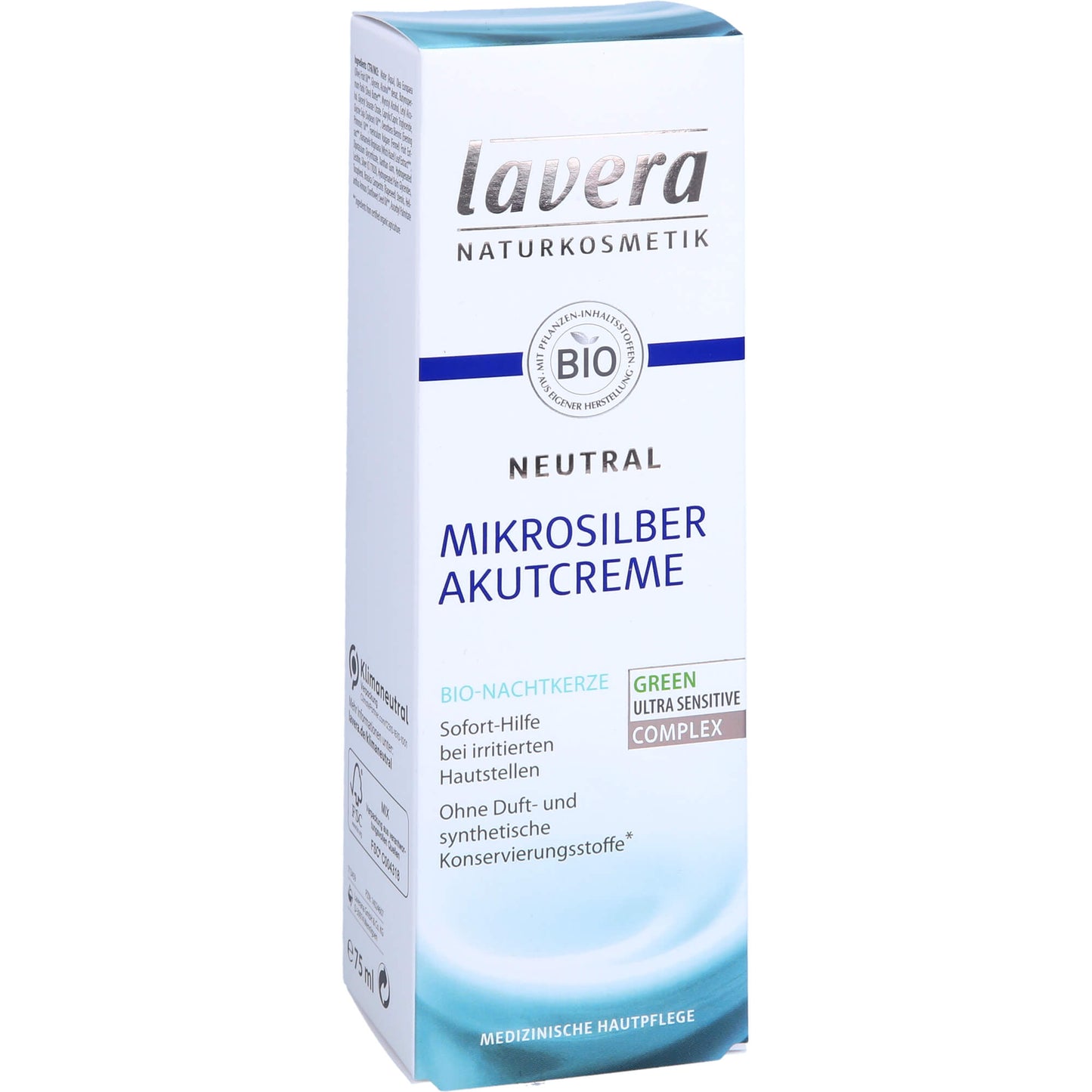 LAVERA Neutral Akutcreme mit Mikrosilber 75 ml