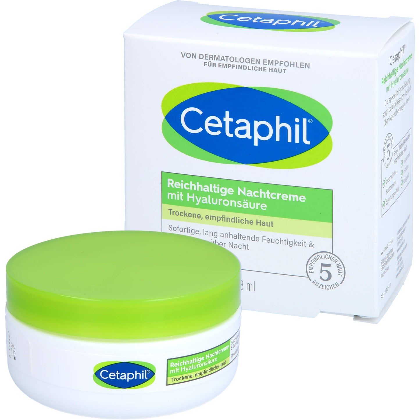 CETAPHIL reichhaltige Nachtcreme mit Hyaluronsäure 48 g