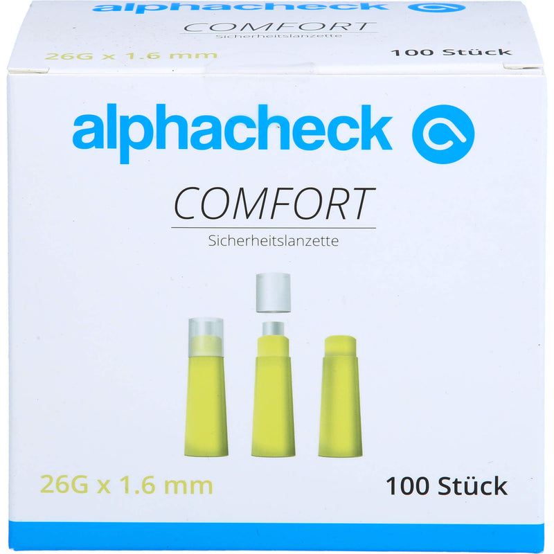 ALPHACHECK COM SICH 26G1.6 100 St