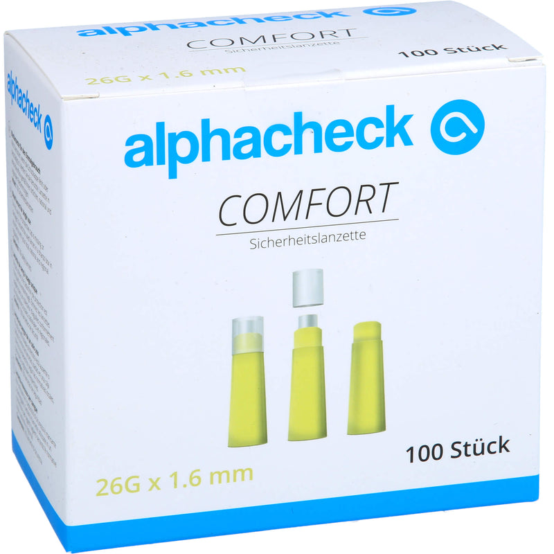 ALPHACHECK COM SICH 26G1.6 100 St