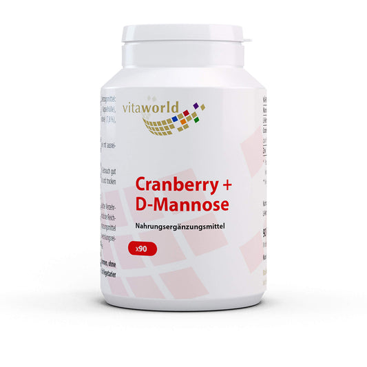 CRANBERRY+D-MANNOSE Kapseln 90 St