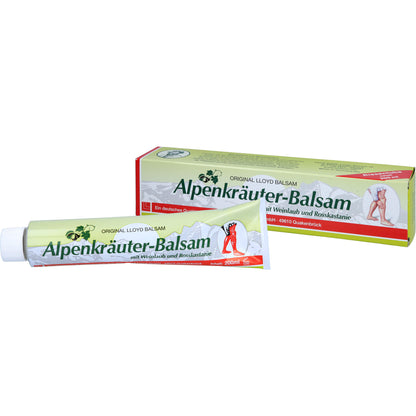 ALPENKRÄUTER Balsam m.Weinlaub+Rosskastanie LLOYD 200 ml