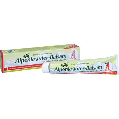 ALPENKRÄUTER Balsam m.Weinlaub+Rosskastanie LLOYD 200 ml