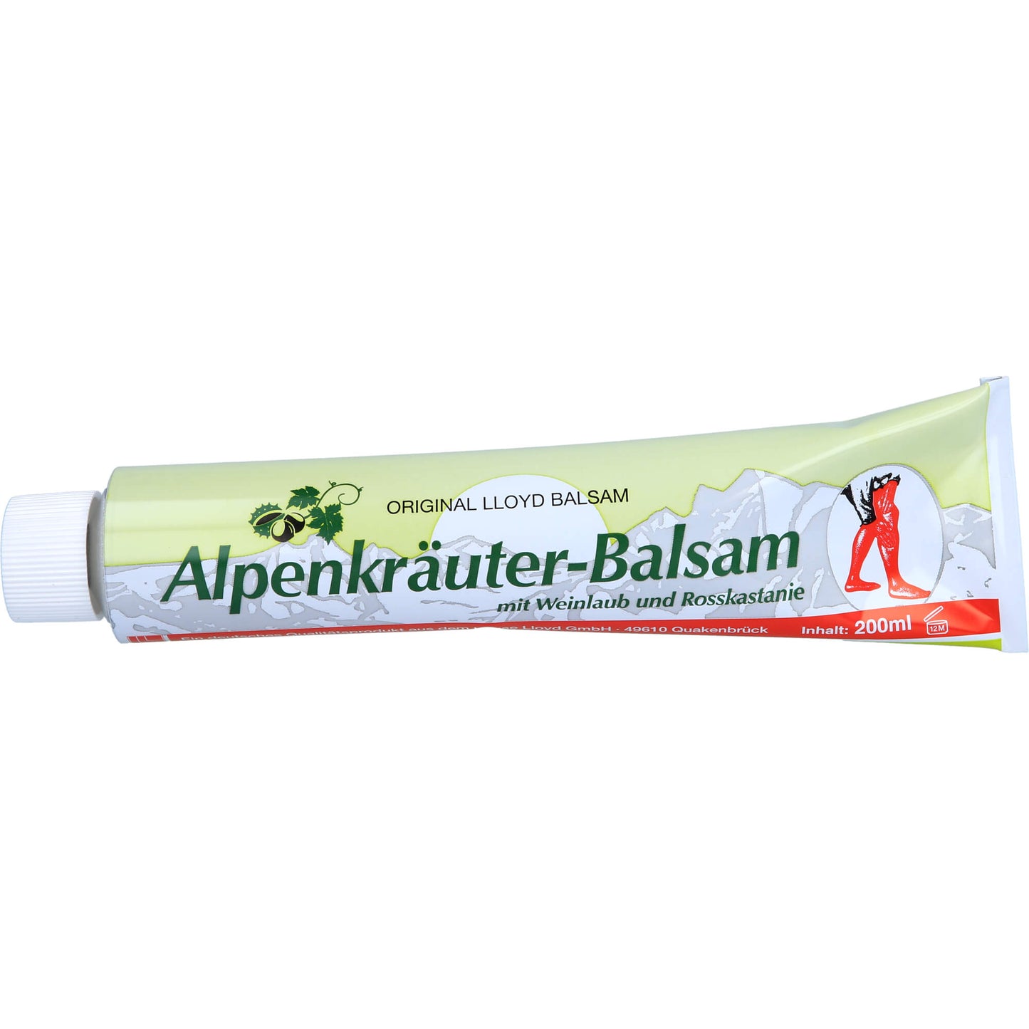 ALPENKRÄUTER Balsam m.Weinlaub+Rosskastanie LLOYD 200 ml