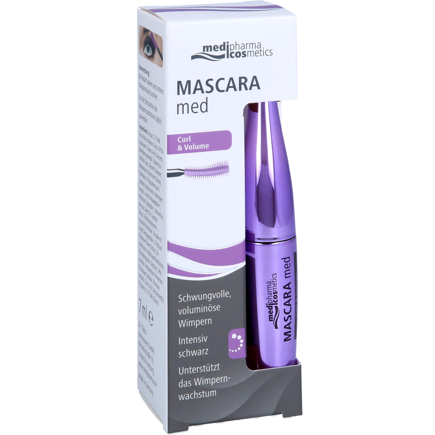 MASCARA med Curl & Volume 7 ml