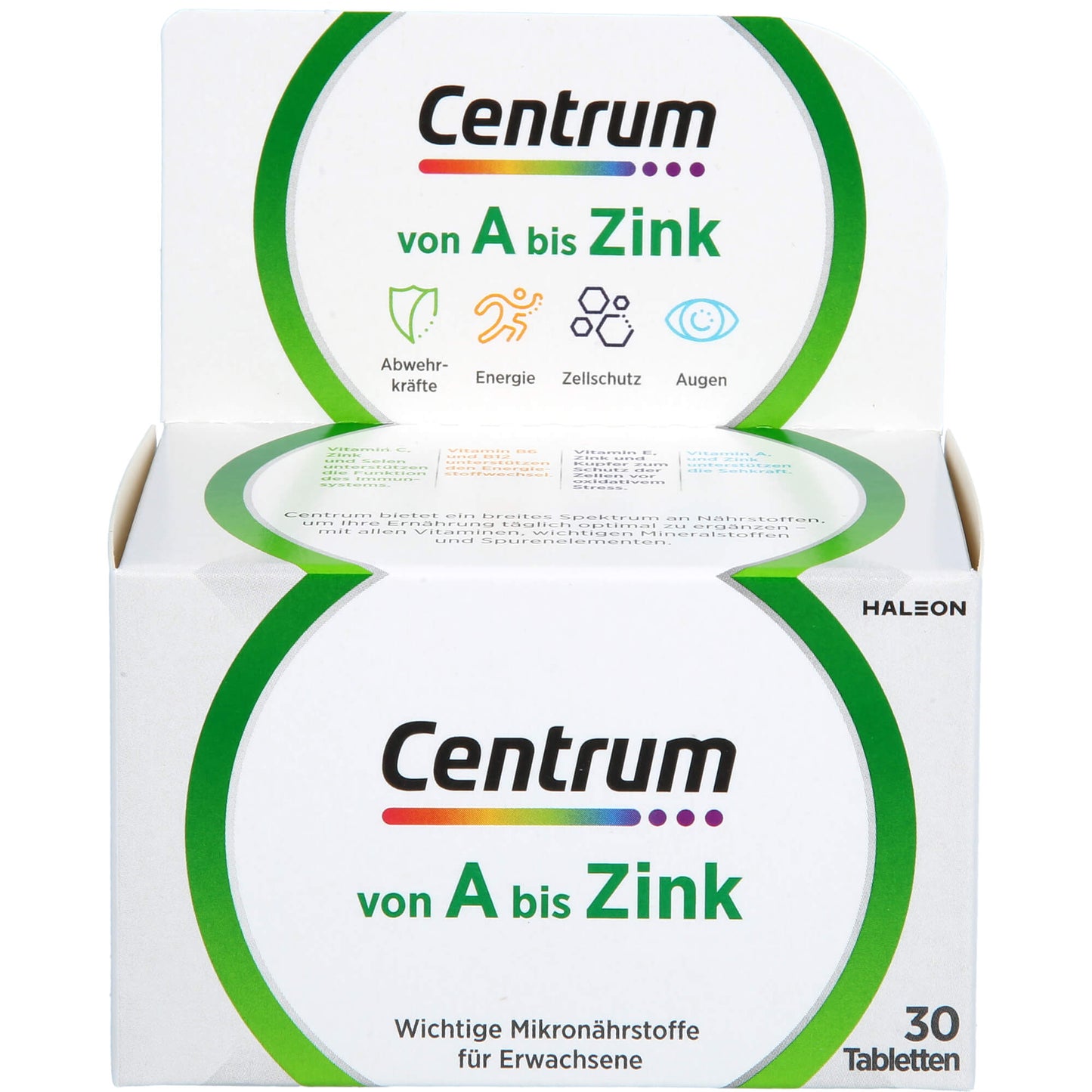 CENTRUM A-Zink Tabletten 30 St
