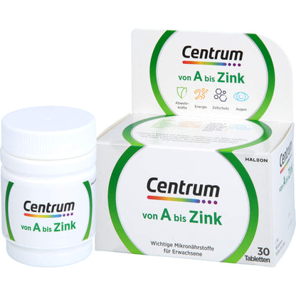 CENTRUM A-Zink Tabletten 30 St